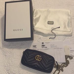 Brand new Gucci mini shoulder bag